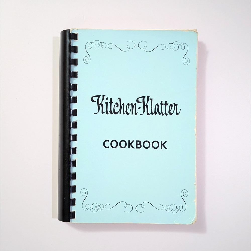 Kitchen-Klatter Vintage Cookbook Spiral Bound Traditional Recipes 3rd Print 1973
